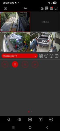 screenshot of app